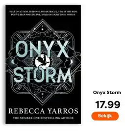 The Read Shop Onyx Storm aanbieding