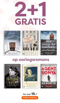 The Read Shop Op Oorlogsromans aanbieding