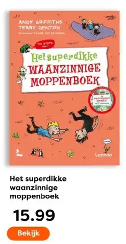 The Read Shop Het superdikke waanzinnige moppenboek aanbieding