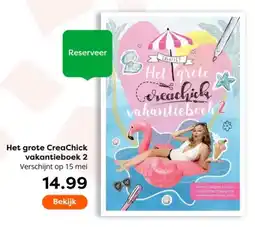 The Read Shop Het Grote CreaChick vakantieboek 2 aanbieding