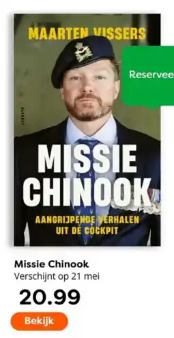The Read Shop Missie Chinook aanbieding