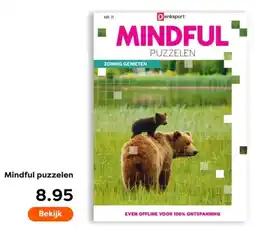 The Read Shop Mindful Puzzelen aanbieding