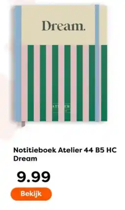 The Read Shop Notitieboek Atelier 44 B5 HC Dream aanbieding