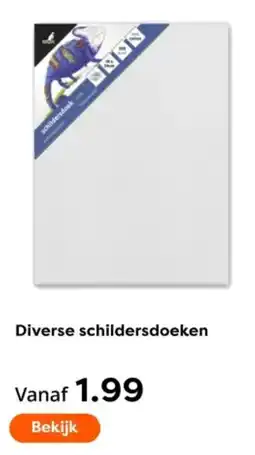 The Read Shop Diverse Schildersdoeken aanbieding