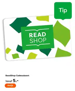 The Read Shop ReadShop Cadeaukaart aanbieding