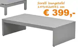 Tuinmeubelland Sorelli Loungetafel aanbieding