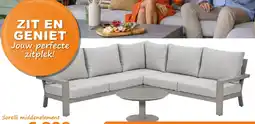 Tuinmeubelland Sorelli Loungeset / Bank en Tafel aanbieding