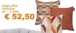 Tuinmeubelland Happy Ibiza sierkussen Set aanbieding