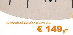 Tuinmeubelland Buitenkleed Condor aanbieding