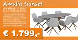 Tuinmeubelland Amalia Tuinset aanbieding