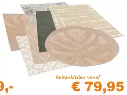 Tuinmeubelland Buitenkleden aanbieding