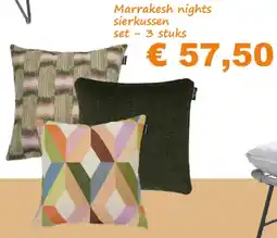 Tuinmeubelland Marrakesh Nights Sierkussen Set aanbieding