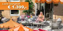 Tuinmeubelland Luzia Loungeset aanbieding