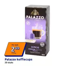 Action Palazzo koffiecups aanbieding