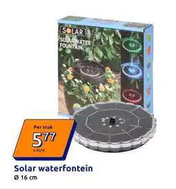 Action Solar Waterfontein aanbieding