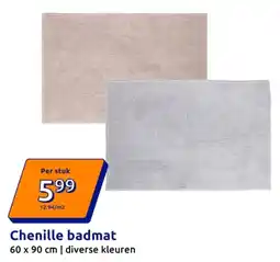 Action Chenille Badmat aanbieding