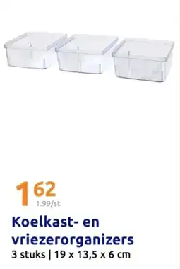 Action Koelkast en Vriezerorganizers aanbieding