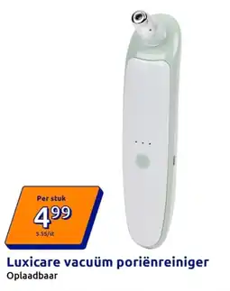 Action Luxicare Vacuüm Poriënreiniger aanbieding
