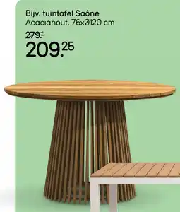 Leen Bakker Tuintafel Saône Acaciahout aanbieding