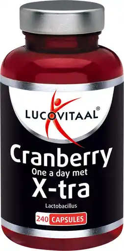 Bol.com Lucovitaal Cranberry+ Extra Forte Voedingssupplement - 240 capsules aanbieding
