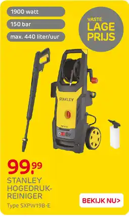 Praxis Stanley Hogedrukreiniger aanbieding