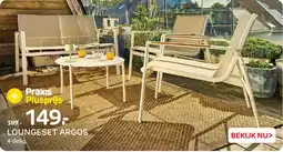 Praxis Loungeset Argos aanbieding