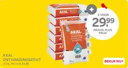 Praxis Axal Onthardingszout aanbieding