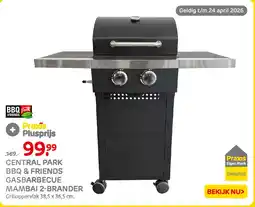 Praxis Central Park BBQ & Friends Gasbarbecue Mambai 2-Brande aanbieding