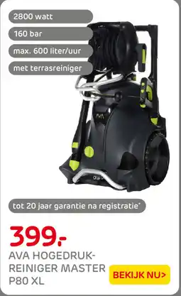 Praxis Ava Hogedrukreiniger Master P80 XL aanbieding