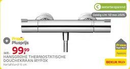 Praxis Hansgrohe Thermostatische Douchekraan Myfox aanbieding