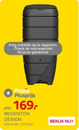 Praxis Regenton Design aanbieding