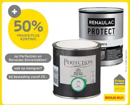Praxis Renaulac Protect en Perfection aanbieding