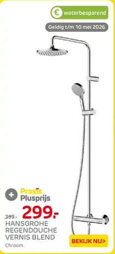 Praxis Hansgrohe Regendouche Vernis Blend aanbieding