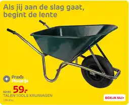 Praxis Talen Tools Kruiwagen aanbieding
