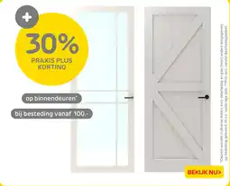Praxis op binnendeuren aanbieding