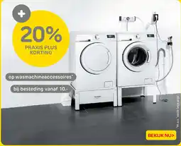 Praxis op wasmachineaccessoires aanbieding