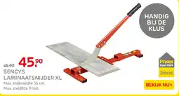 Praxis Sencys Laminaatsnijder XL aanbieding