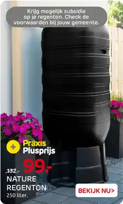 Praxis Nature Regenton aanbieding