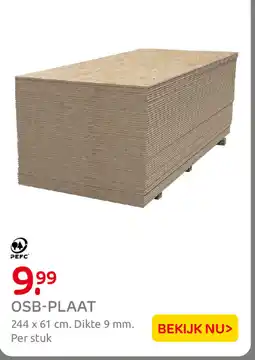 Praxis Osb-Plaat aanbieding