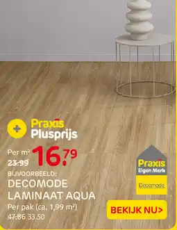 Praxis Decomode Laminaat Aqua aanbieding