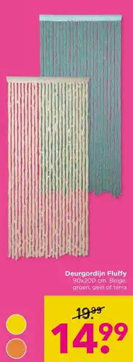 Xenos Deurgordijn Fluffy aanbieding