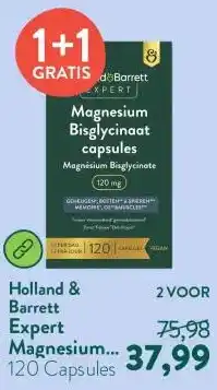 Holland & Barrett Expert Magnesium Bisglycinaat 120mg aanbieding