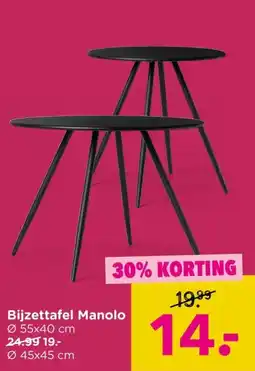 Xenos Bijzettafel Manolo aanbieding