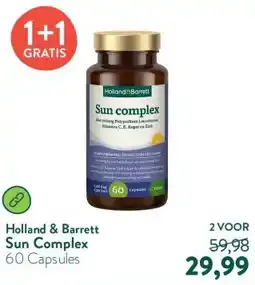 Holland & Barrett Sun Complex aanbieding