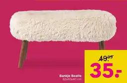 Xenos Bankje Beatle aanbieding