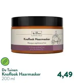 Holland & Barrett Knoflook Haarmasker aanbieding