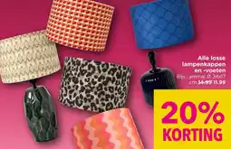 Xenos Alle losse lampenkappen en -voeten aanbieding