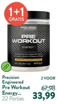 Holland & Barrett Pre Workout Energy Ananas & Sinaasappel - 440g aanbieding