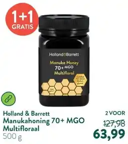 Holland & Barrett Manukahoning 70+ MGO Multifloraal aanbieding