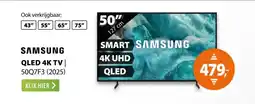 Expert Samsung QLED 4K 50Q7F3 (2025) aanbieding